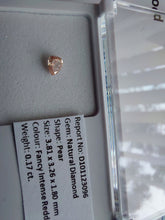 Load image into Gallery viewer, 0.17ct AUSTRALIAN RED DIAMOND
