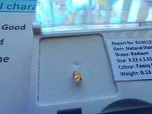 Load image into Gallery viewer, 0.13ct Australian Fancy Reddish Pink Diamond
