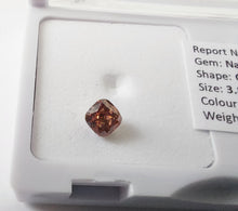 Load image into Gallery viewer, 0.33ct Fancy Vivid Reddish Orange Diamond
