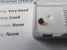 Load image into Gallery viewer, 0.33ct Fancy Vivid Reddish Orange Diamond
