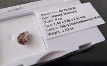 Load image into Gallery viewer, Fancy Intense Brownish Pink Diamond
