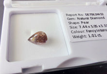 Load image into Gallery viewer, Fancy Intense Brownish Pink Diamond
