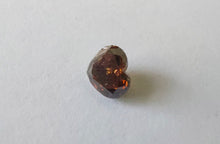 Load image into Gallery viewer, 1.16ct Fancy Dark Reddish Orangy Pink diamond Heart shape
