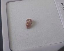 Load image into Gallery viewer, 0.13ct Fancy Light Pink Diamond Pear SI1
