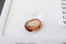 Load image into Gallery viewer, 0.31 Fancy Intense Reddish Orange Diamond Oval SI1
