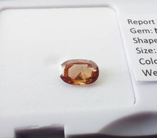 Load image into Gallery viewer, 0.31 Fancy Intense Reddish Orange Diamond Oval SI1
