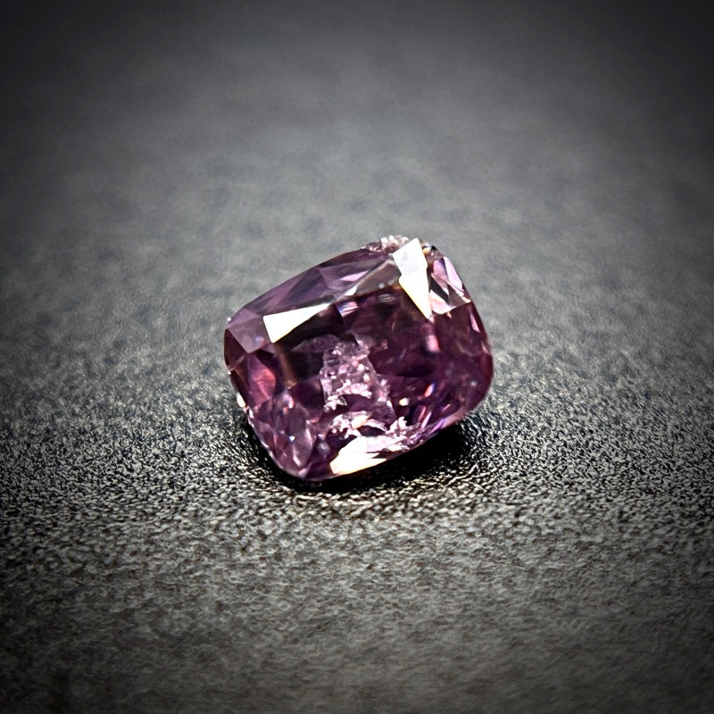 0.07ct AUSTRALIAN PURPLE DIAMOND GIA Certificate - Limanty