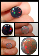 Load image into Gallery viewer, 2.07 Solid Double Sided Australian Black Opal Tucson
