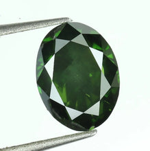 Load image into Gallery viewer, Striking 1.00ct Oval Green Diamond - Limanty
