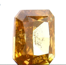 Load image into Gallery viewer, Orange Natural Diamind Radiant - Limanty
