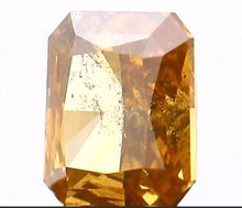 Load image into Gallery viewer, Orange Natural Diamind Radiant - Limanty
