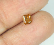 Load image into Gallery viewer, Orange Natural Diamind Radiant - Limanty
