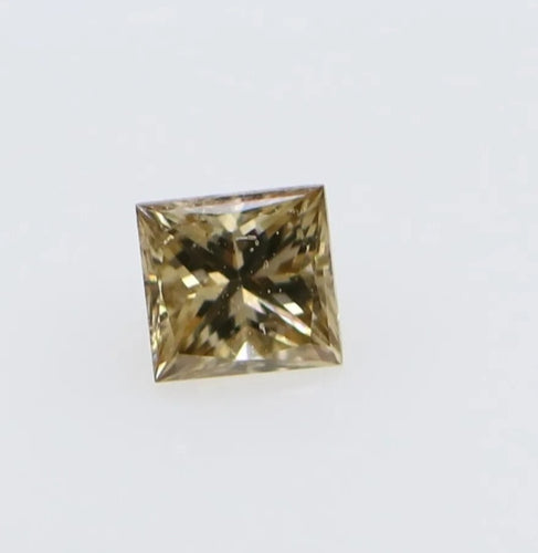 0.8ct Champagne Natural Diamond Princess - Limanty