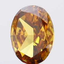 Load image into Gallery viewer, 0.8ct Orange Natural Diamond Oval - Limanty
