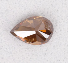 Load image into Gallery viewer, 0.39 Fancy Dark Reddish Orange Diamond
