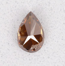 Load image into Gallery viewer, 0.39 Fancy Dark Reddish Orange Diamond
