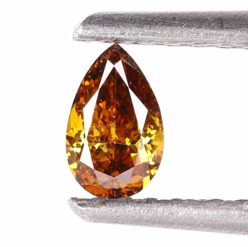 0.20ct Fancy Intense Yellowish Orange DIAMOND