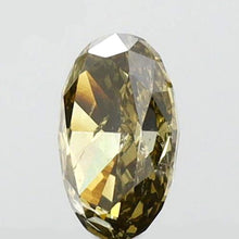 Load image into Gallery viewer, 0.23 Chameleon Diamond Fancy Vivid Yellowish Green
