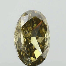 Load image into Gallery viewer, 0.23 Chameleon Diamond Fancy Vivid Yellowish Green
