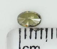 Load image into Gallery viewer, 0.23 Chameleon Diamond Fancy Vivid Yellowish Green
