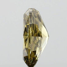 Load image into Gallery viewer, 0.23 Chameleon Diamond Fancy Vivid Yellowish Green
