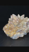 Load and play video in Gallery viewer, Huge White Cliff Red PINEAPPLE Crystal opal 860ct
