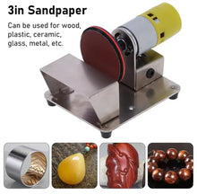 Load image into Gallery viewer, Opal Polisher Wheel Cabbing Machine with Stable Table Set Grinder Sander Gem Faceting 7 Speed - Limanty
