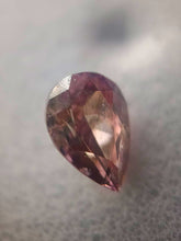Load image into Gallery viewer, 0.16ct Fancy Intense Purplish Pink Diamond Pear SI1
