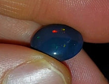 Load image into Gallery viewer, 2.67ct Pure Solid Black Opal Hunter Lightning Pinfire Flashstone Galaxy Pattern
