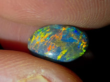 Load image into Gallery viewer, 1.20ct Pure Solid Black Opal Hunter Lightning Pinfire Galaxy Pattern TOP Grade N1 B1
