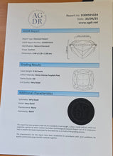 Load image into Gallery viewer, 0.24ct Fancy Intense Purplish Pink Diamond
