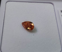 Load image into Gallery viewer, 0.31 Fancy Reddish Orange Diamond
