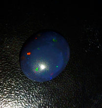 Load image into Gallery viewer, 2.67ct Pure Solid Black Opal Hunter Lightning Pinfire Flashstone Galaxy Pattern
