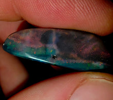 Load image into Gallery viewer, 19.07 Massive Black Opal Pink Galaxy multiple patterns double sided
