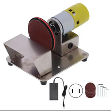 Load image into Gallery viewer, Opal Polisher Wheel Cabbing Machine with Stable Table Set Grinder Sander Gem Faceting 7 Speed - Limanty
