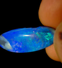 Load image into Gallery viewer, 14.02ct Huge Solid Black Opal Lightning Ridge Vibrant Galaxy Polished Pendant
