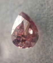 Load image into Gallery viewer, 0.16ct Fancy Intense Purplish Pink Diamond Pear SI1
