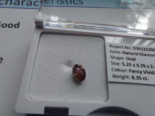 Load image into Gallery viewer, 0.35ct AUSTRALIAN Fancy VIVID PURPLE DIAMOND - Limanty
