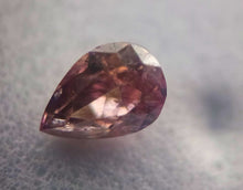 Load image into Gallery viewer, 0.16ct Fancy Intense Purplish Pink Diamond Pear SI1

