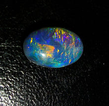 Load image into Gallery viewer, 1.20ct Pure Solid Black Opal Hunter Lightning Pinfire Galaxy Pattern TOP Grade N1 B1
