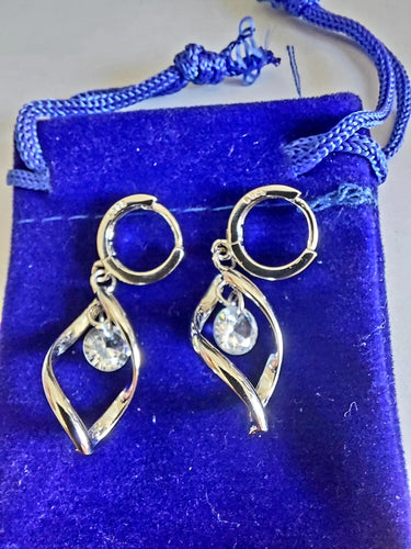 Silver plated earring - Limanty