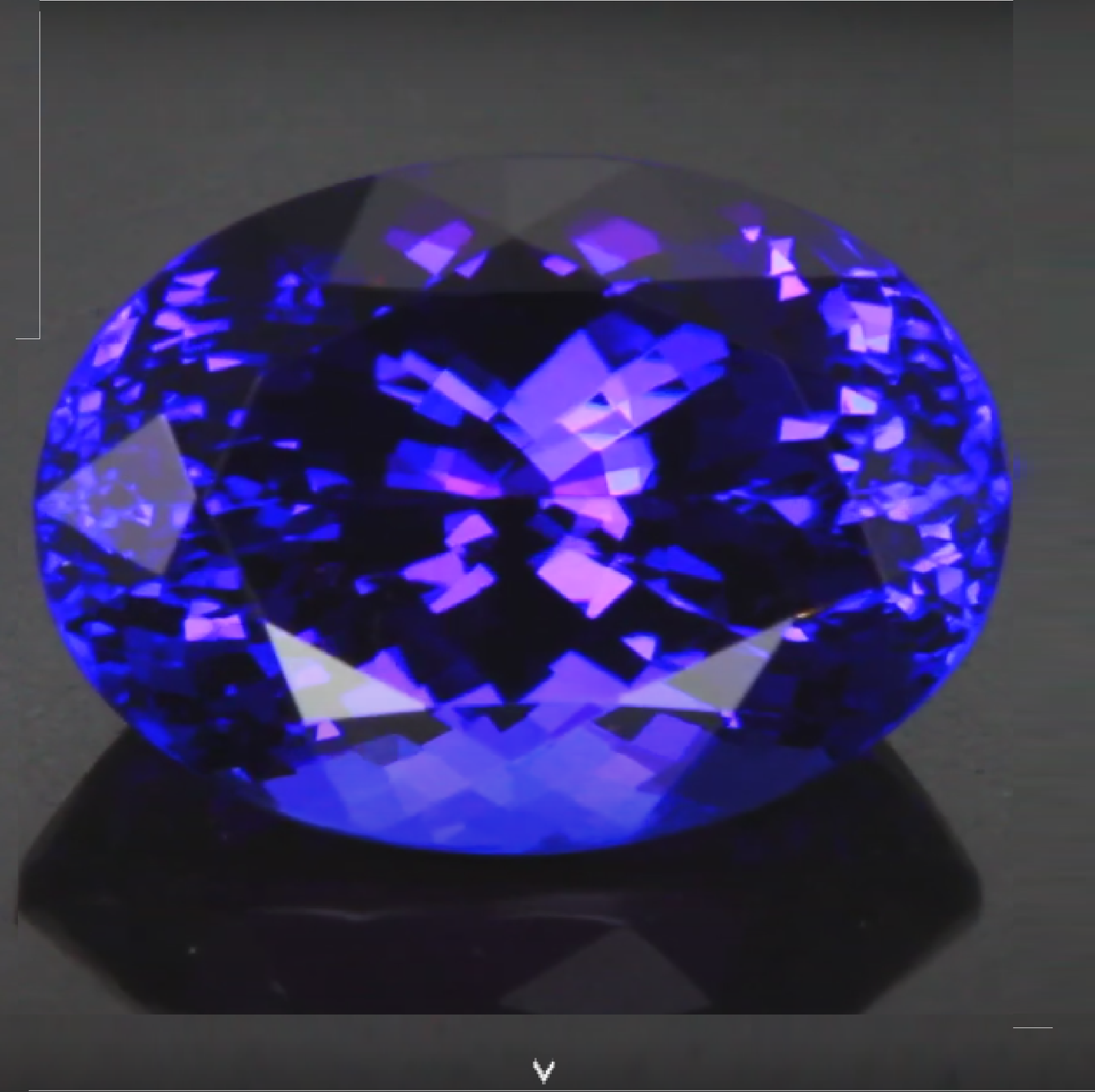 Purplish Blue 1ct Tanzanite - Limanty