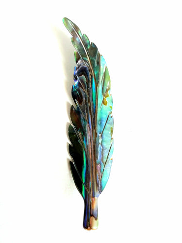 Handmade Abalone Shell Feather - Limanty