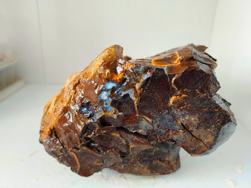 2.8kg / 14000ct Strong Blue Boulder Opal Quilpie - Limanty