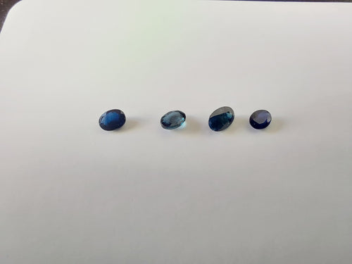 4 Tasmanian Sapphires 0.97ct - Limanty