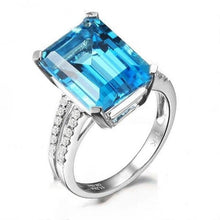 Load image into Gallery viewer, Aquamarine Ring - Limanty
