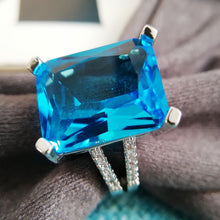 Load image into Gallery viewer, Aquamarine Ring - Limanty
