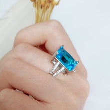 Load image into Gallery viewer, Aquamarine Ring - Limanty
