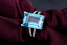 Load image into Gallery viewer, Aquamarine Ring - Limanty
