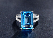 Load image into Gallery viewer, Aquamarine Ring - Limanty
